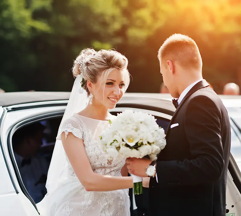 Limousine pour mariage